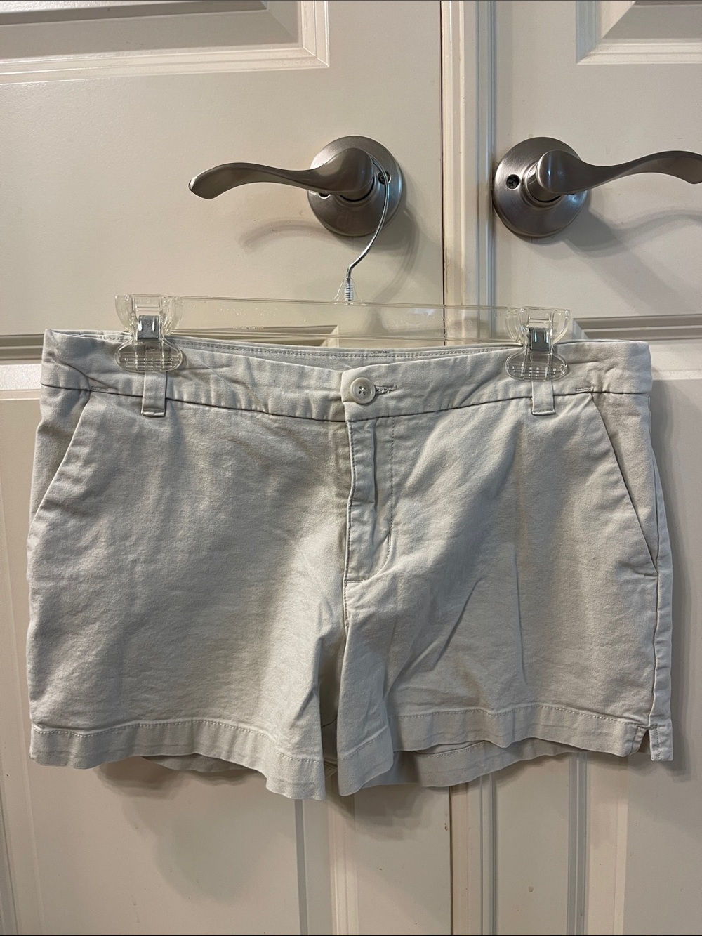 Patagonia Casual Women's Light Beige Cotton Blend Shorts